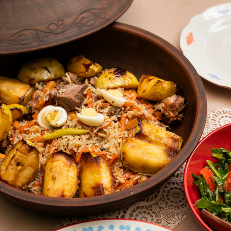 Lamb Plov with Apples and Chickpeas | Баранячий плов з яблуками та нутом