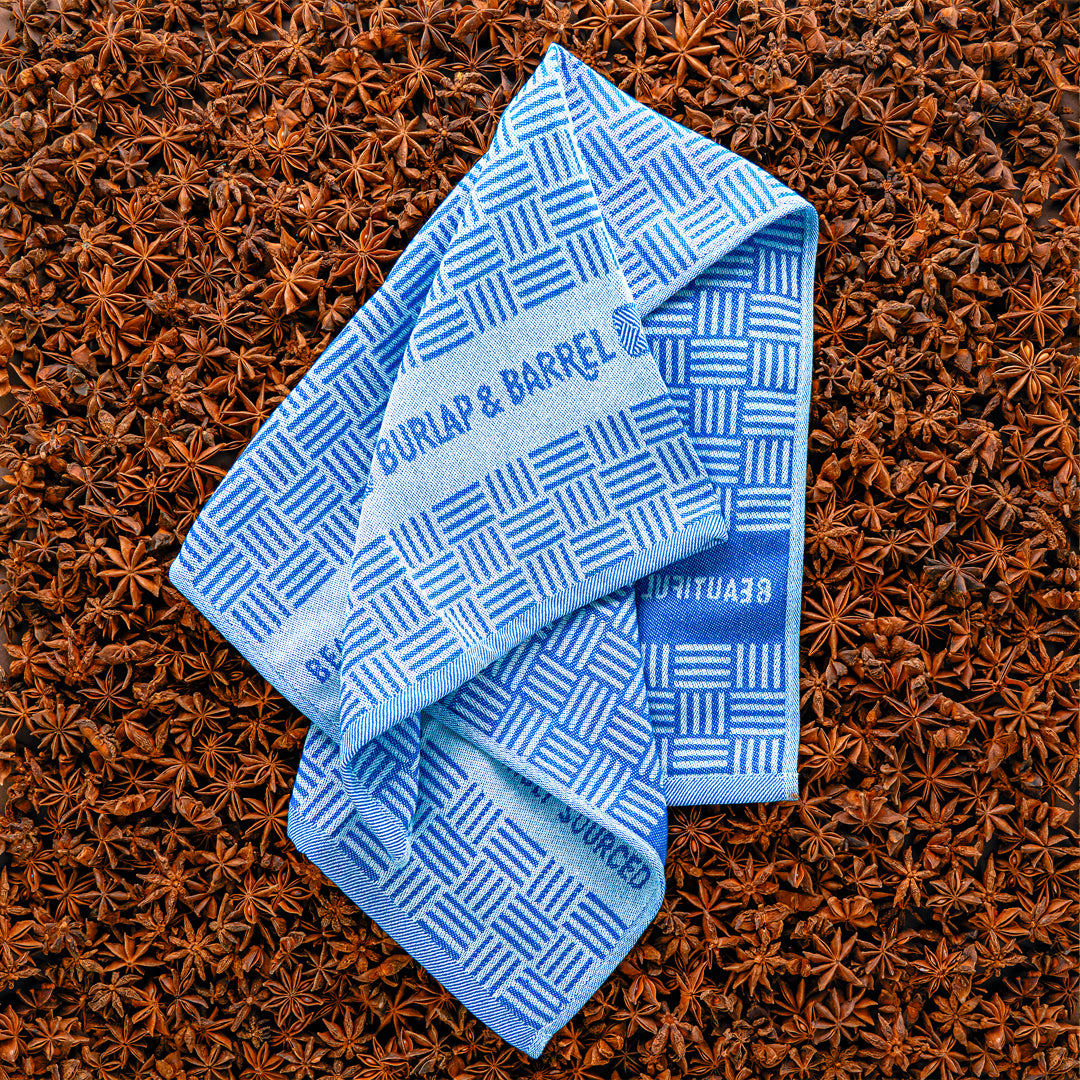 Blue Kitchen Towels from Burlap & Barrel