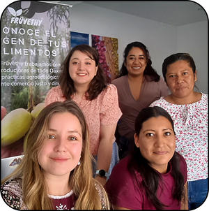 Five women in Oaxaca Mexico who helped create the Herbs & Garlic blend from Burlap & Barrel